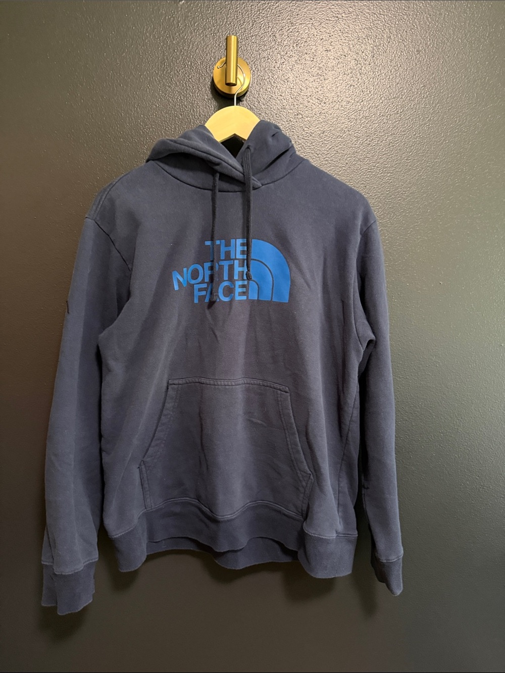 The North Face Half Dome Pullover Hoodie Navy Blue Size Medium
